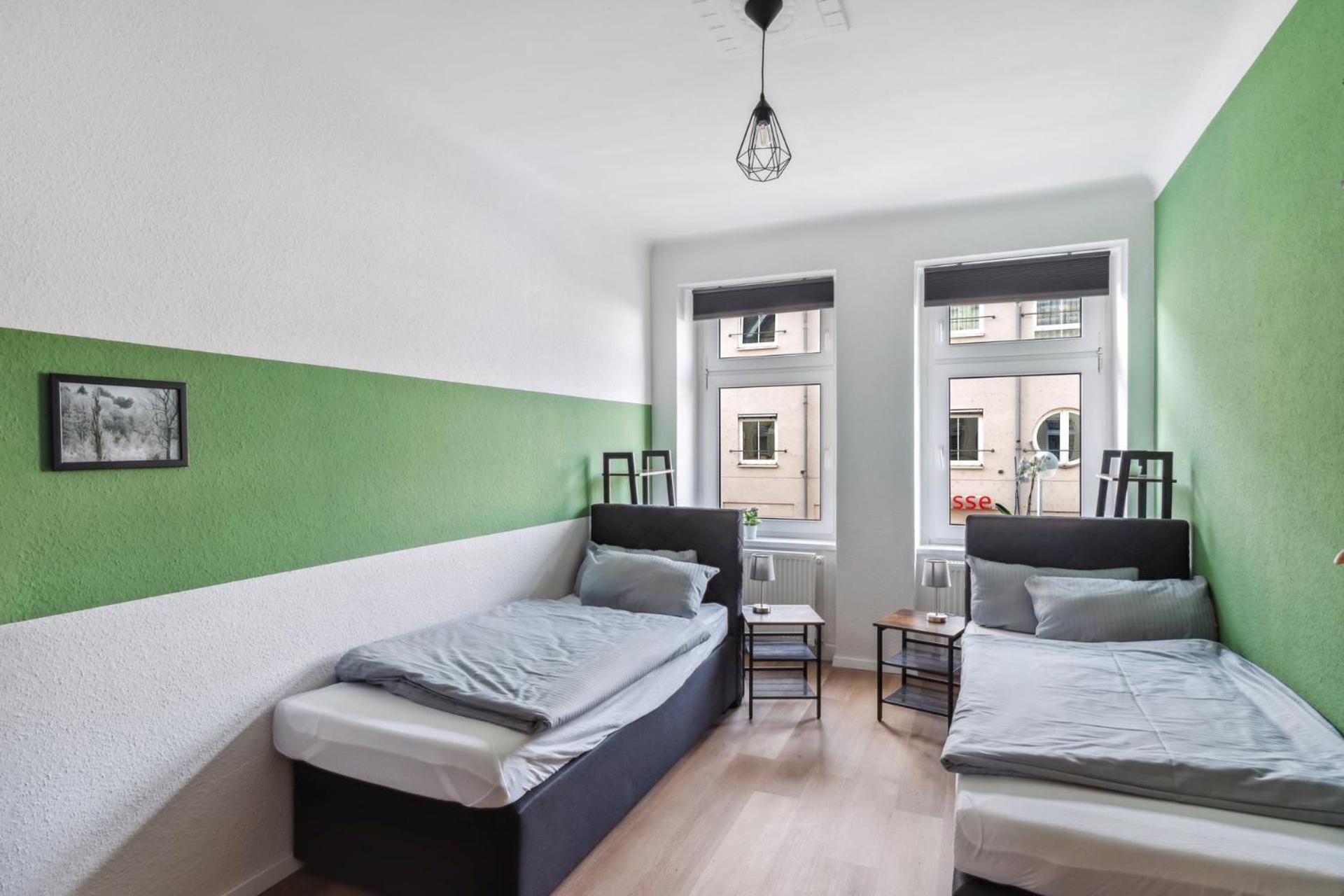 Sali-Homes Boarding Haus Monteur-Wohnungen Balkon Vollkueche Autobahnaehe Markranstädt Szoba fotó